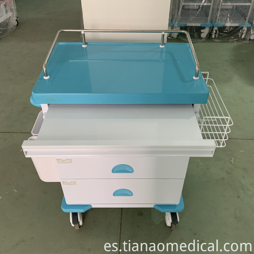 Carro de anestesia ABS para hospitales Hospital ABS Anesthesia Trolley